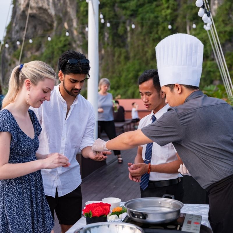 5-star Hera Grand Luxury Cruise – 2-Day Ha Long Bay Exploration (7) 5-star Hera Grand Luxury Cruise – 2-Day Ha Long Bay Exploration