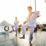 Tai Chi Session- 5-star Hera Grand Luxury Cruise – 3-Day Ha Long Bay Discovery