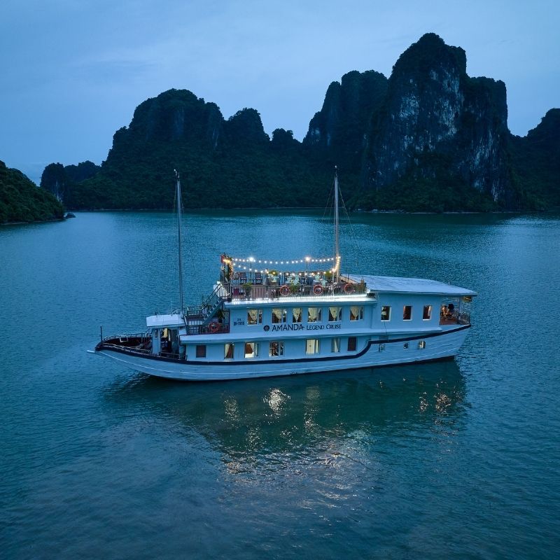 Amanda Legend Cruise – 2 Day Ha Long Bay 5 Star Escape
