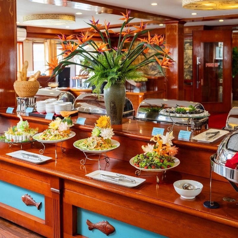 Amanda Premier Cruise 3 Days 2 Nights – Luxurious Ha Long Bay Exploration (14) Amanda Premier Cruise 3 Days 2 Nights – Luxurious Ha Long Bay Exploration