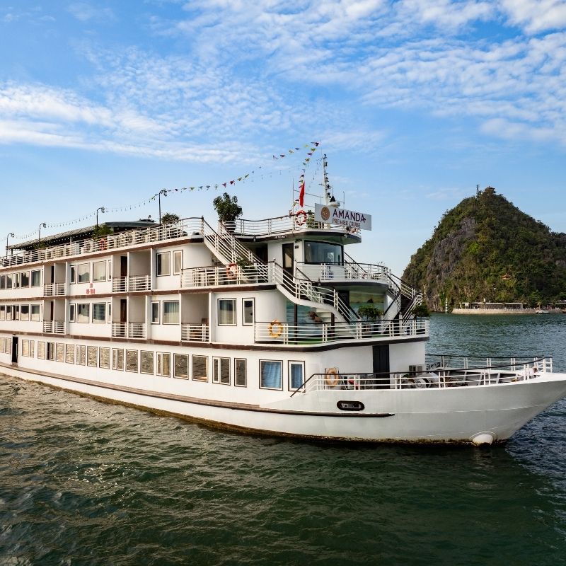 Amanda Premier Cruise 3 Days 2 Nights – Luxurious Ha Long Bay Exploration (3) Amanda Premier Cruise 3 Days 2 Nights – Luxurious Ha Long Bay Exploration