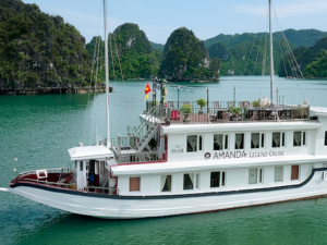 Explore Ha Long Bay with Amanda Legend Cruise – 2 Day Luxury Adventure of Caves and Islands