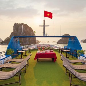 Ha Long Bay 2-Day Luxury Cruise with Cozy Bay Cruise – Cave Exploration and Island Escape