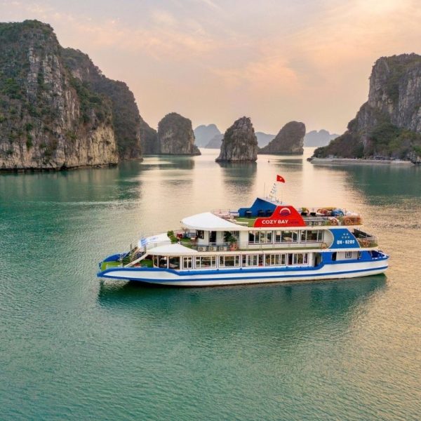 Ha Long Bay 2-Day Luxury Cruise with Cozy Bay Cruise – Cave Exploration and Island Escape