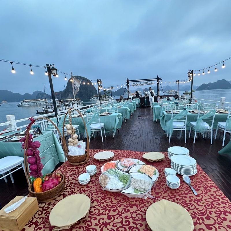Ha Long Bay 3-Day Le Journey Premium Cruise – Explore Sung Sot Cave, Titop Island, Lan Ha Bay & Pearl Farm (14) Ha Long Bay 3-Day Le Journey Premium Cruise – Explore Sung Sot Cave, Titop Island, Lan Ha Bay & Pearl Farm