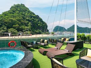 Ha Long Bay Luxury Day With Maia Cruise – 7.5-Hour Scenic Exploration