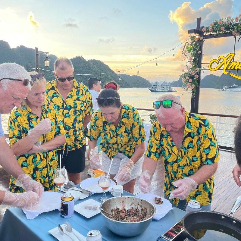 Ha Long Bay and Lan Ha Bay Luxury Cruise – 3 Days 2 Nights Journey with Amanda Luxury Cruise (6) Ha Long Bay and Lan Ha Bay Luxury Cruise – 3 Days 2 Nights Journey with Amanda Luxury Cruise