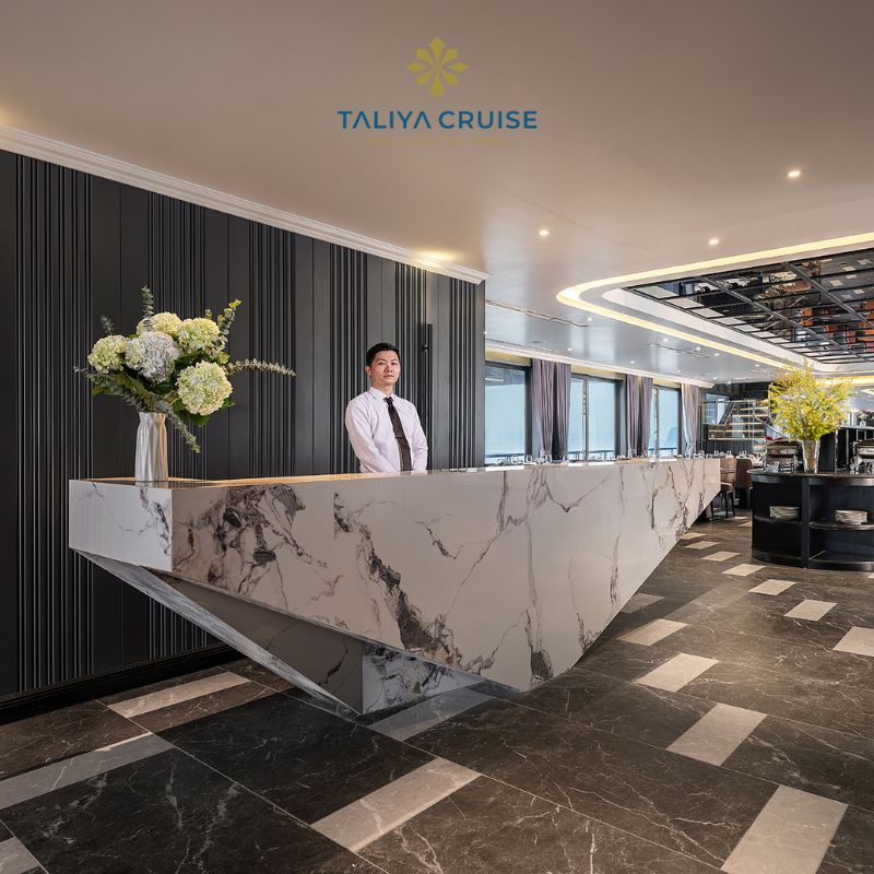Taliya Cruise through Ha Long & Lan Ha Bay – 7.5-Hour Scenic Luxury Journey (11) Taliya Cruise through Ha Long & Lan Ha Bay – 7.5-Hour Scenic Luxury Journey