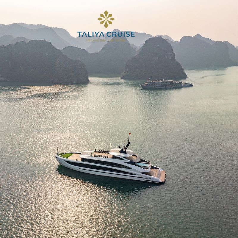 Taliya Cruise through Ha Long & Lan Ha Bay – 7.5-Hour Scenic Luxury Journey (2) Taliya Cruise through Ha Long & Lan Ha Bay – 7.5-Hour Scenic Luxury Journey