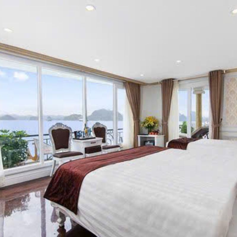 Verdure Lotus Grandeur Cruise – 2 Day Ha Long Bay Retreat (7) Verdure Lotus Grandeur Cruise – 2 Day Ha Long Bay Retreat