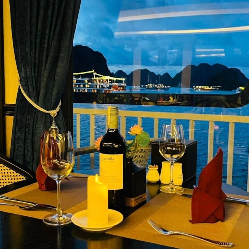 Verdure Lotus Luxury Cruise – 2 Day Ha Long Bay Voyage (15) Verdure Lotus Luxury Cruise – 2 Day Ha Long Bay Voyage