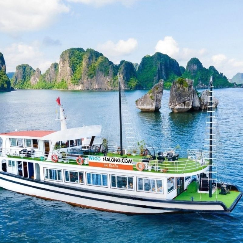 Wego Ha Long Bay 4 Hour Cruise – Short Journey to Thien Cung Grotto and Ba Hang Village